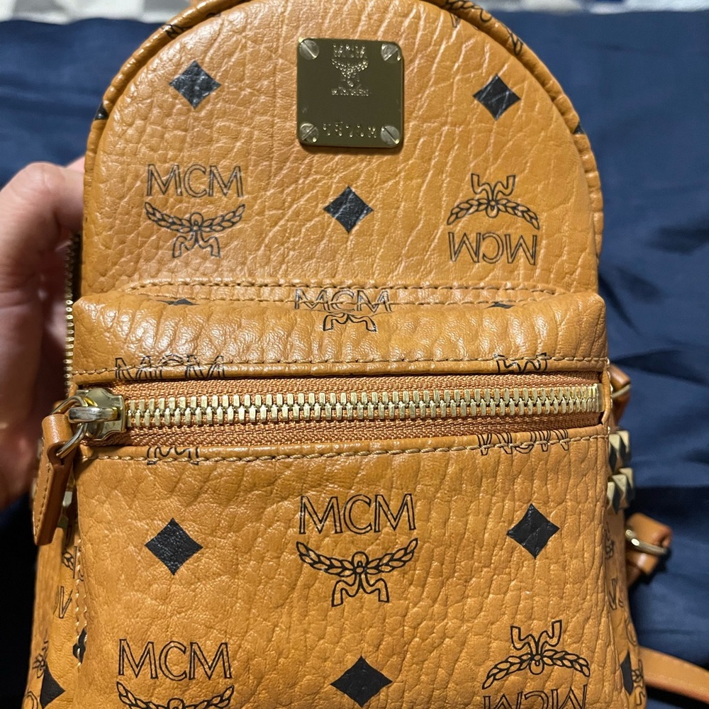 MCM Stark Bebe Boo Backpack - Picture 3 of 7